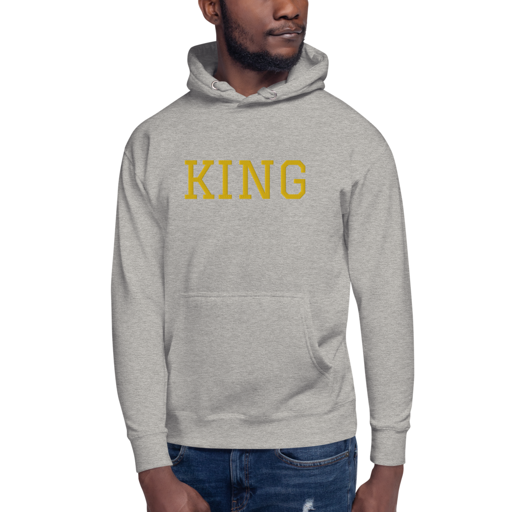 King Embroidery Hoodie