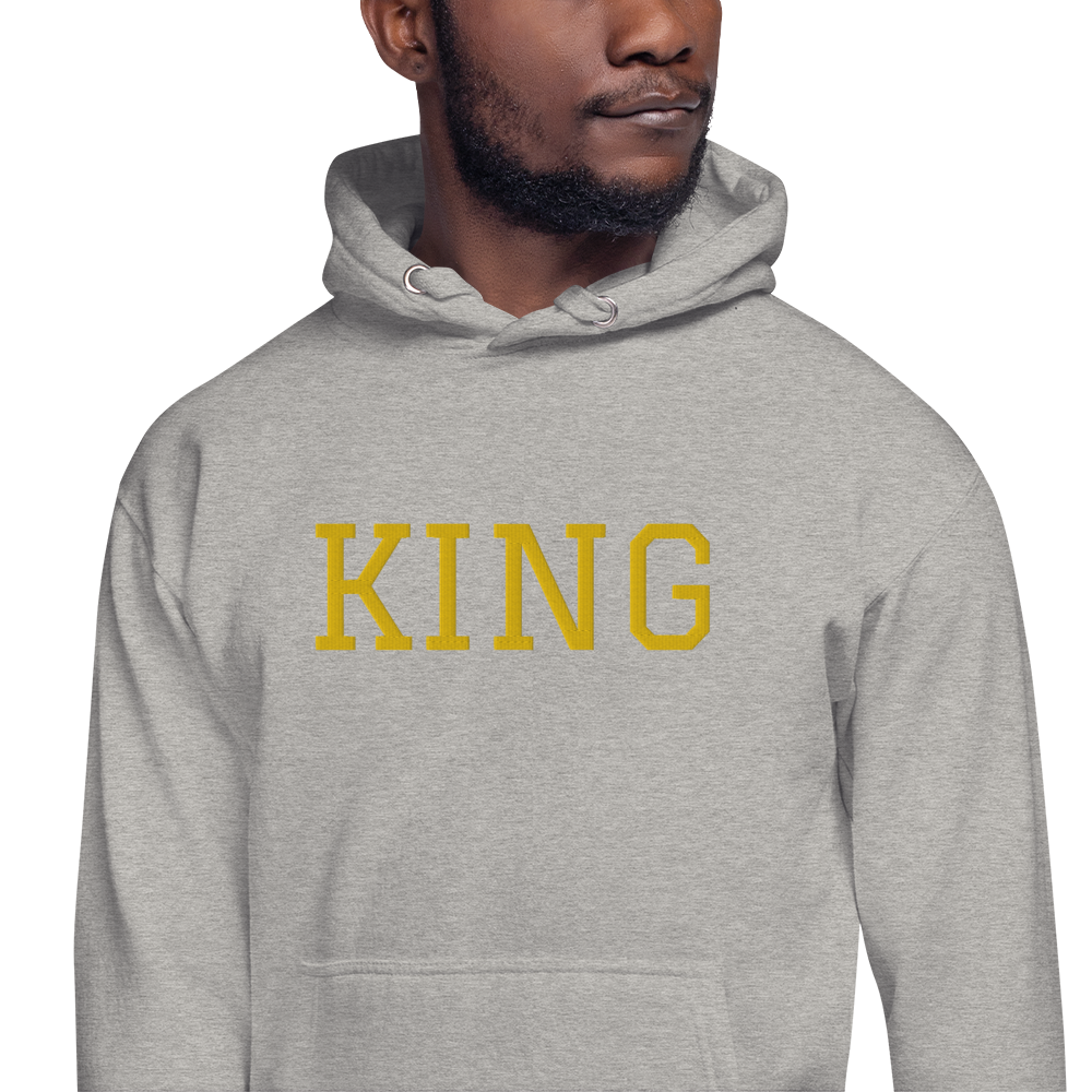 King Embroidery Hoodie