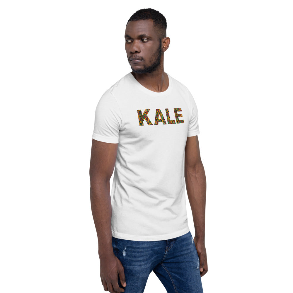 KENTE KALE TEE - BLACK HEATHER
